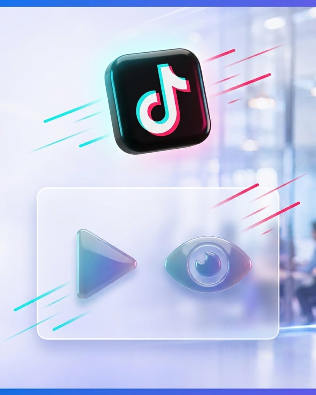 TikTok Visualizações Mundiais - Até 100k por dia